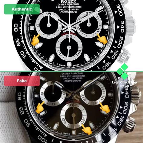 daytona rolex fake vs real|rolex daytona counterfeit.